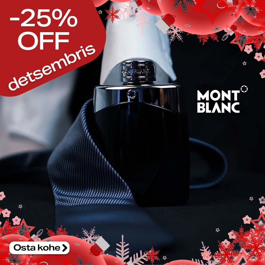 Jõulud soodsalt! Montblanc -25% lisella.ee